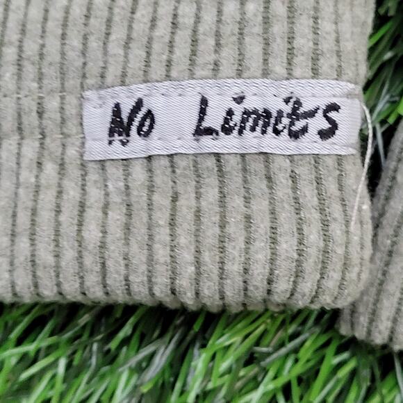 Vintage NO-Limits Cropped Jacket Women Medium 20x16 Ribbed USA - Picture 11 of 12